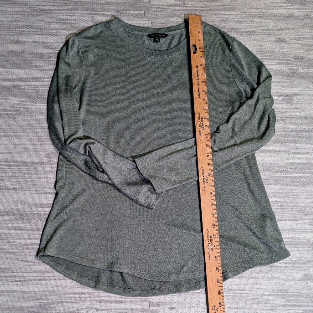 Banana Republic Long‎ Sleeve T-shirt  Olive Green Soft Light-Weight Classic XL - Picture 6 of 10